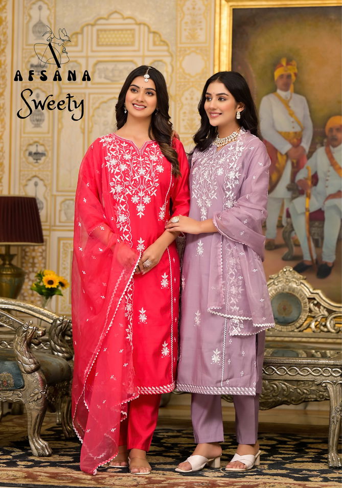 Sweety By Afsana Size Set Roman Readymade Suits Wholesale Shop In Surat
